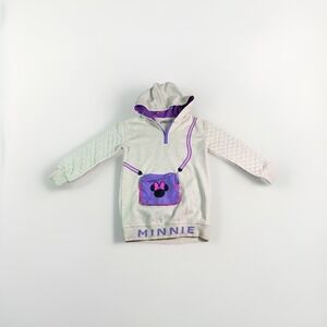 Disney Girls' Minnie Mouse Hoodie with attached pouch Size M(8)